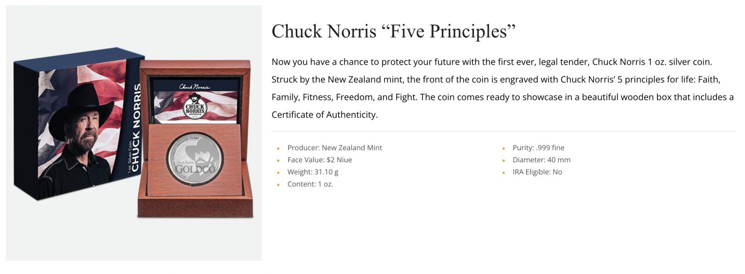 Chuck Norris Five Principles