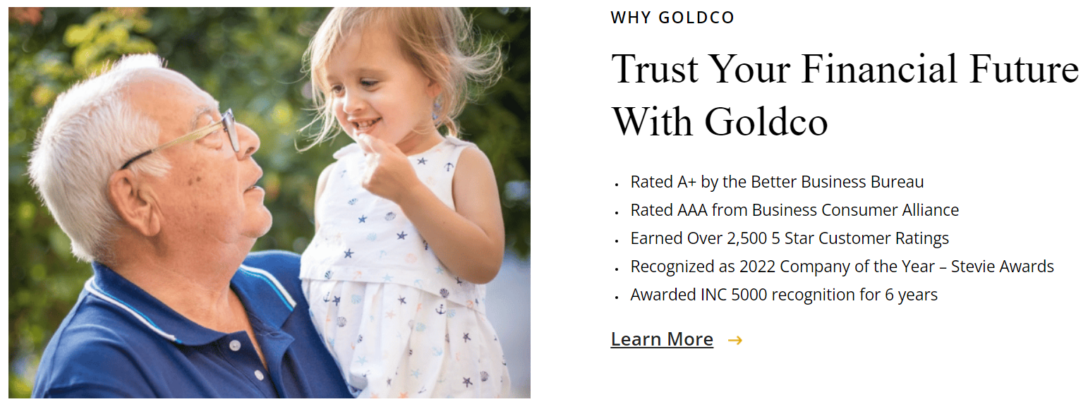 Goldco services